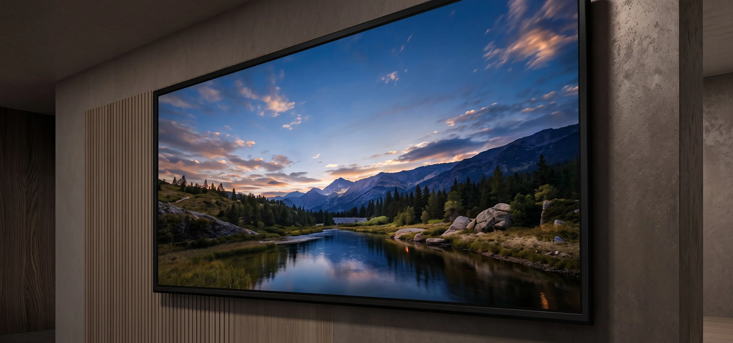 Frame & Flush TV