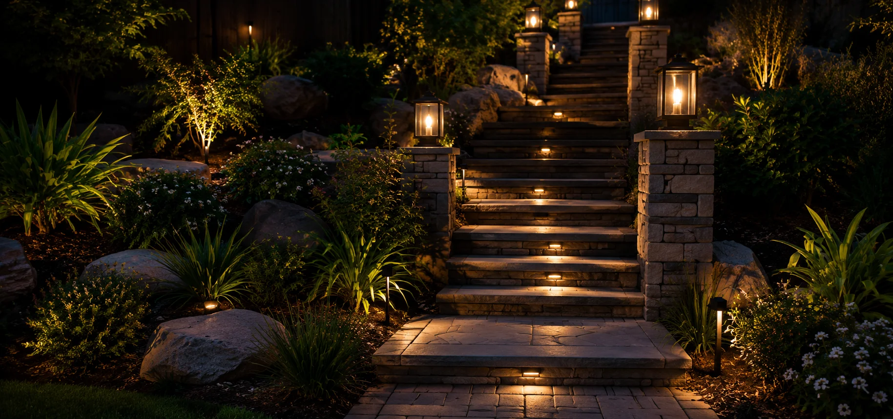 Outdoor Lighting Integeration